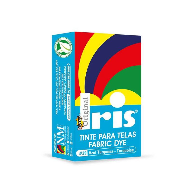 TINTE IRIS 29 AZUL TURQUEZ 9 GR