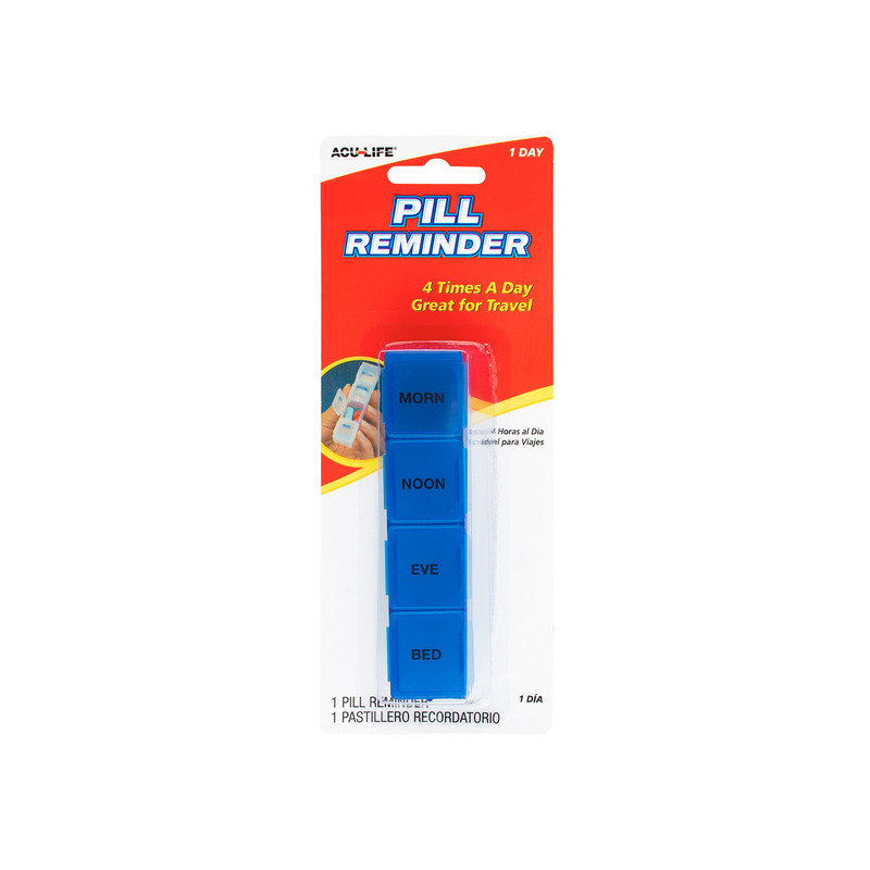 PASTILLERO ACU LIFE DIARIO 4 COMPARTIMIE