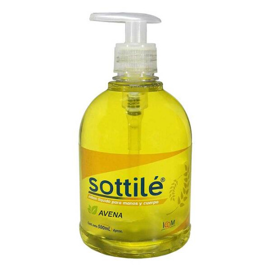 ( ) JAB LIQ.ANTIB. SOTTILE AVENA 500 ML ICOM