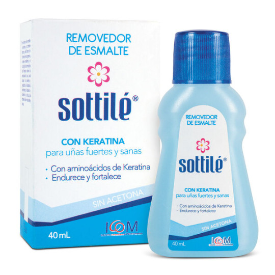 ( ) REMOVEDOR SOTTILE KERATINA 40 ML ICOM