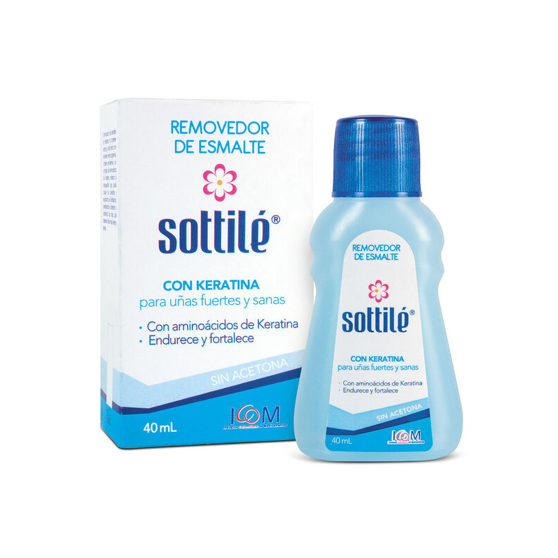 ( ) REMOVEDOR SOTTILE KERATINA 40 ML ICOM