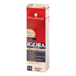 IGORA VITAL TUBO 1-9 NEGRO VINO