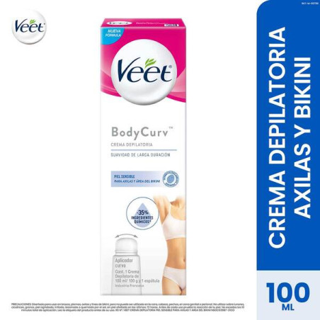 VEET CREMA DEPILAT.AXILAS Y BIKINI 100ML
