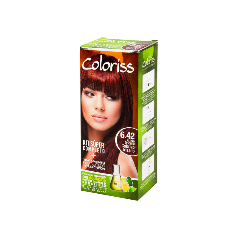 COLORIS KIT 642 RUBIO OSCURO COB.IRI.