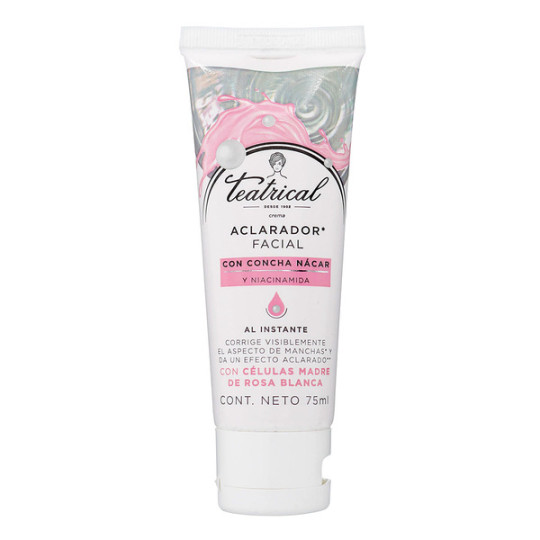 CREMA TEATRICAL ACLARADOR FACIAL 75 ML