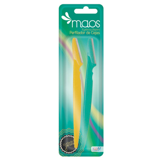 ( ) PERFILADOR DE CEJAS MAOS 2 PIEZAS ICOM