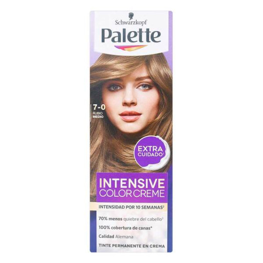 PALETTE CREM TUBO 7-0 RUBIO MEDIO