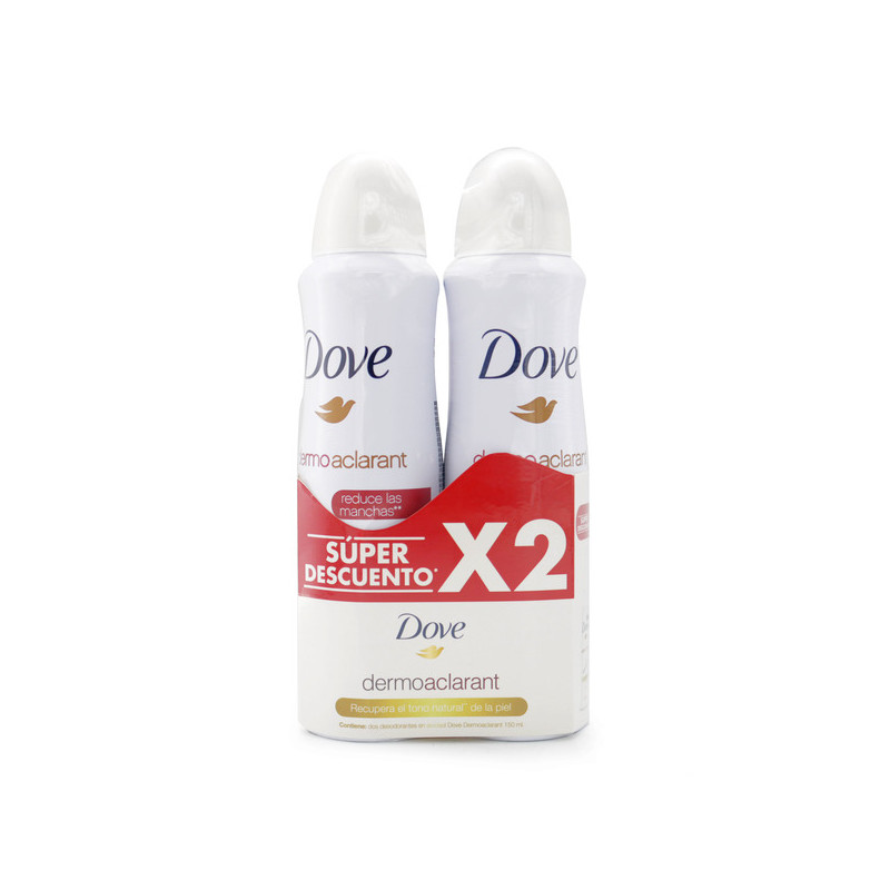 2 DTE.DOVE SPRAY TONO UNIFO CALEND 150ML