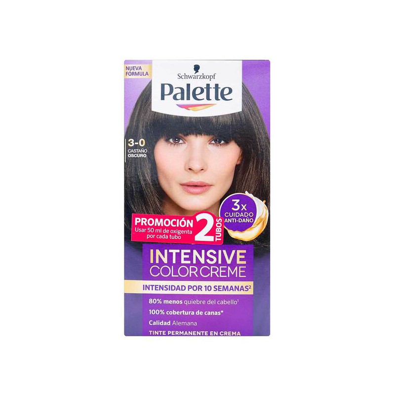 PALETTE CREM D.TUBO 3-0 CASTANO OSCURO