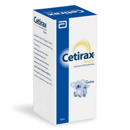 CETIRAX GOTAS 10 MG 15 ML (3% )