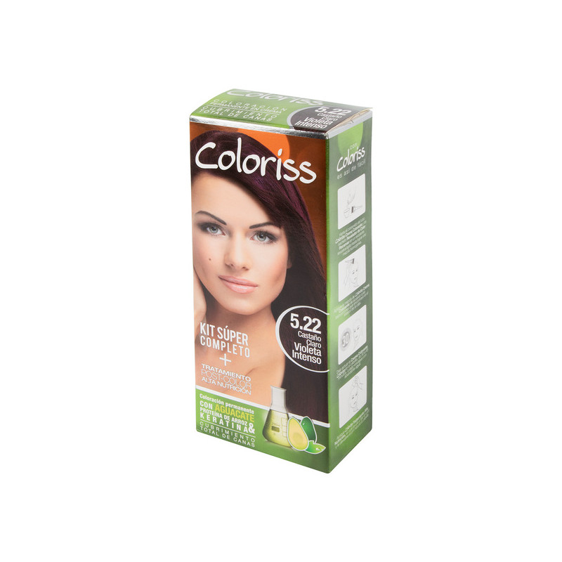 COLORIS KIT 522 CASTANO CLARO VIO.INT.