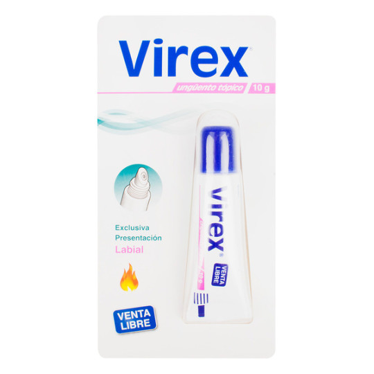 VIREX LIPSTICK LABIAL 10 GR