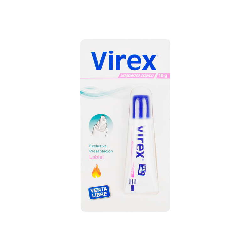 VIREX LIPSTICK LABIAL 10 GR