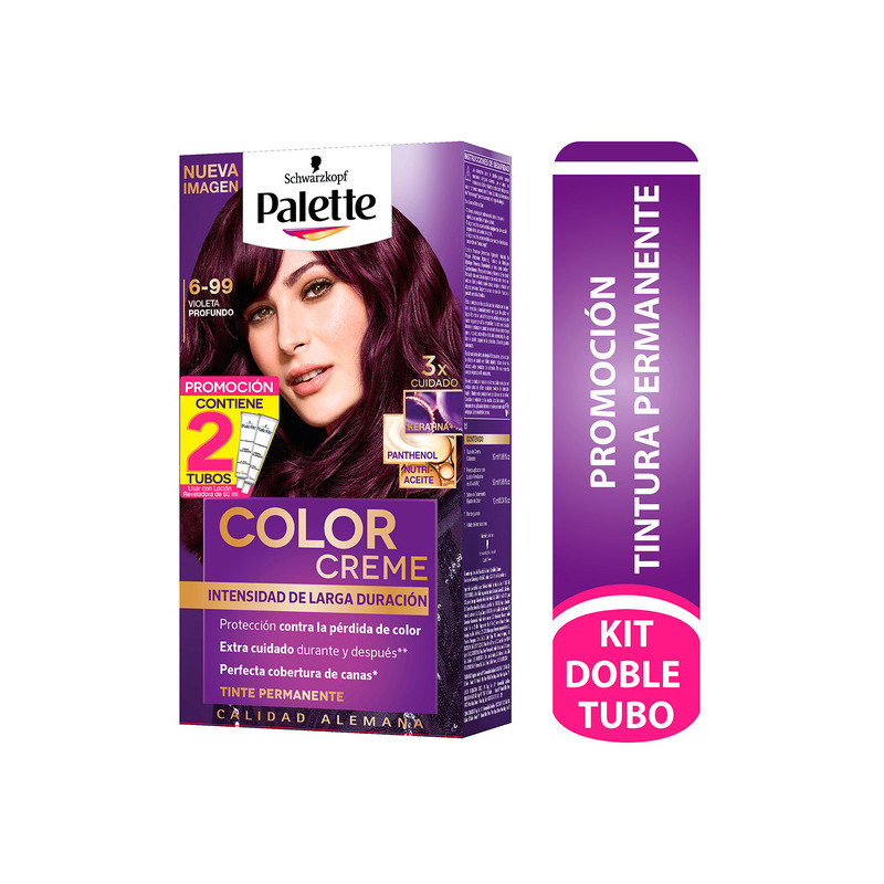 PALETTE CREM D.TUBO 6-99 VIOLETA PROFUND