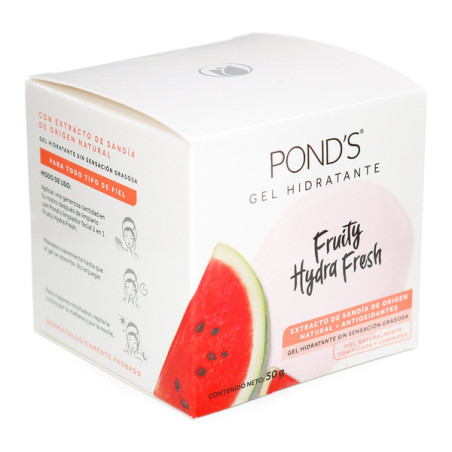 PONDS GEL FRUITY HIDRA FRESH SANDIA 50GR