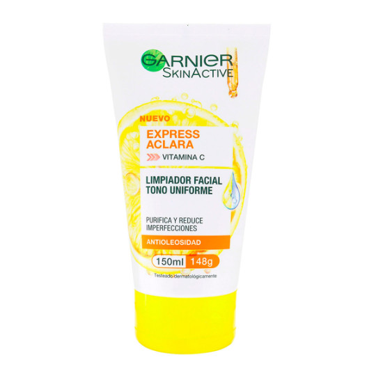 GARNIER GEL LIMPIADOR FAC.ACLARA 150ML