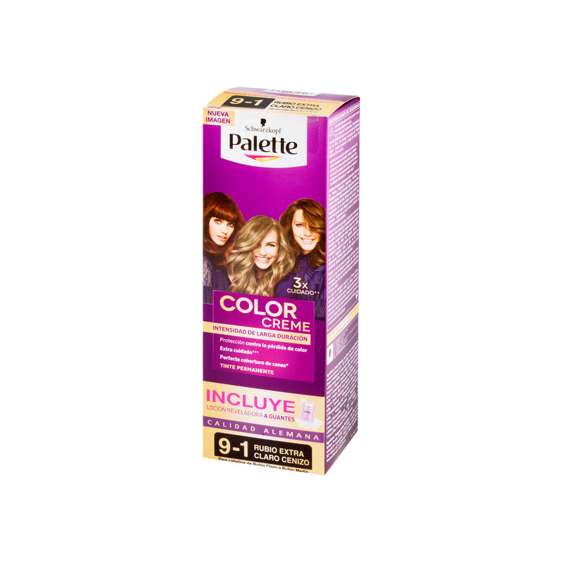 PALETTE CREM TUBO 9-1 RUBIO EXT.CLA.CENI