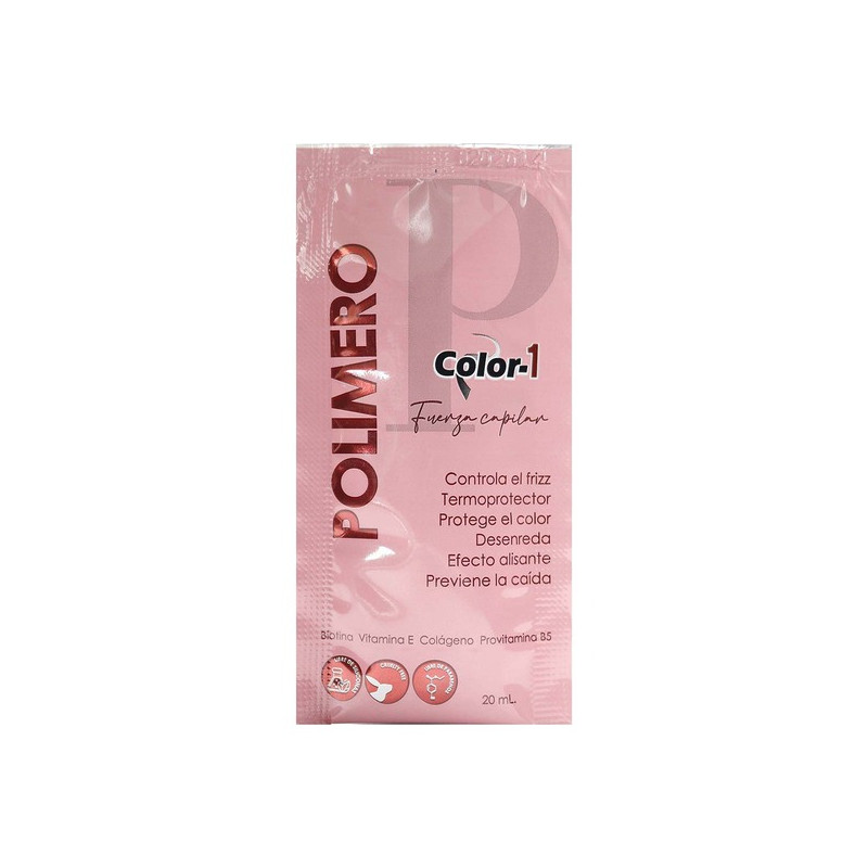 TRATA. CAPILAR POLIMERO 20ML COLOR-1 SBS          