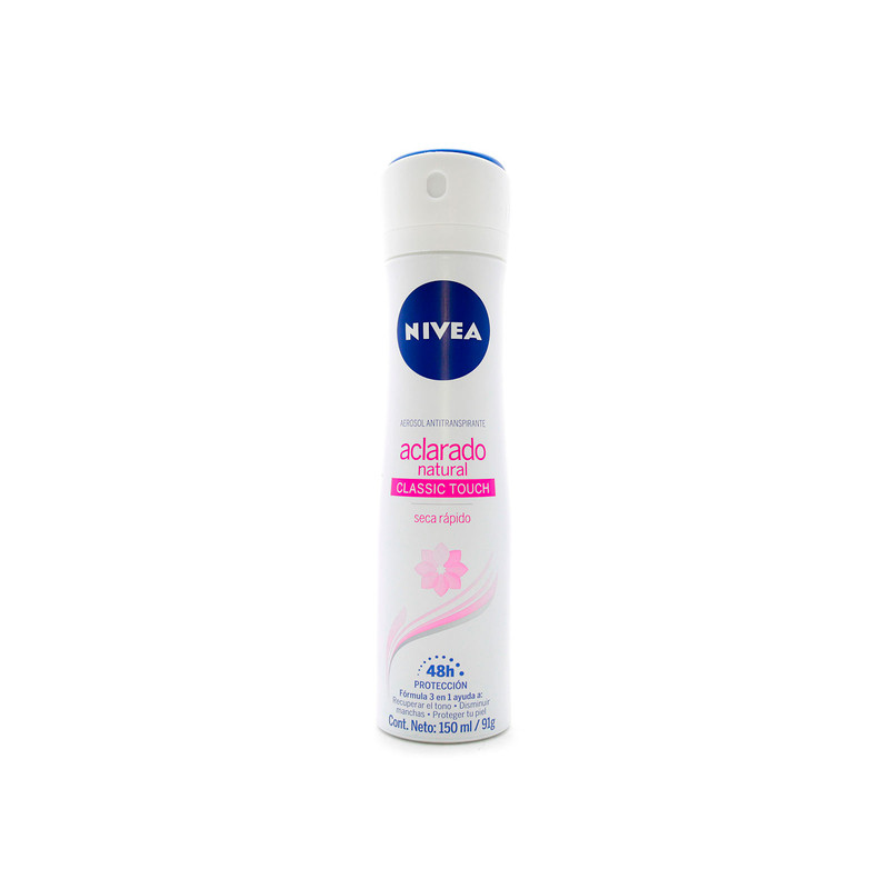 DTE.NIVEA SPR ACLARADO NATURAL 150 ML M