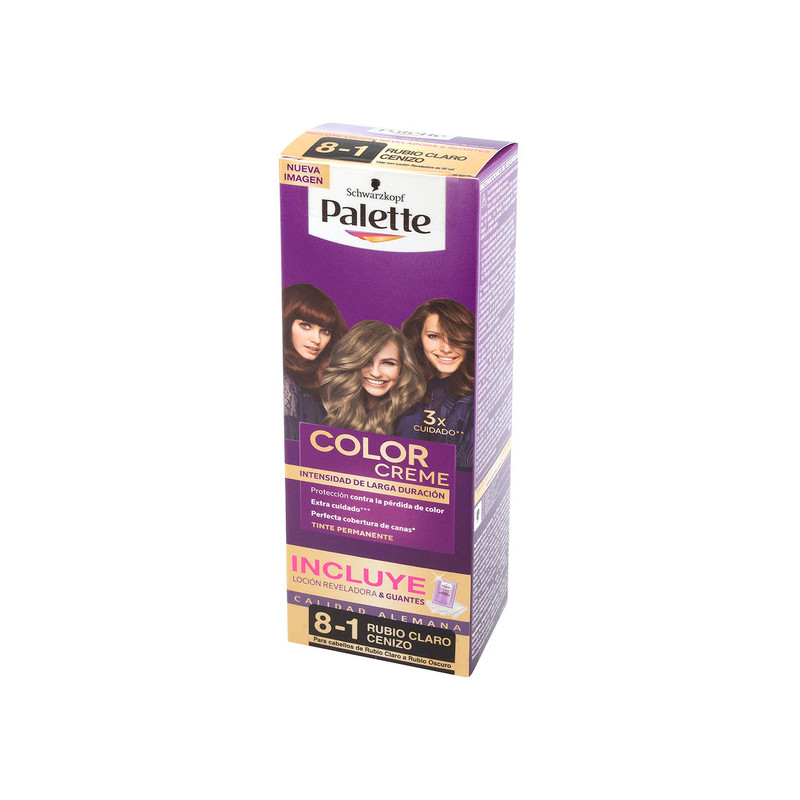 PALETTE CREM TUBO 8-1 RUBO CLARO CENIZO