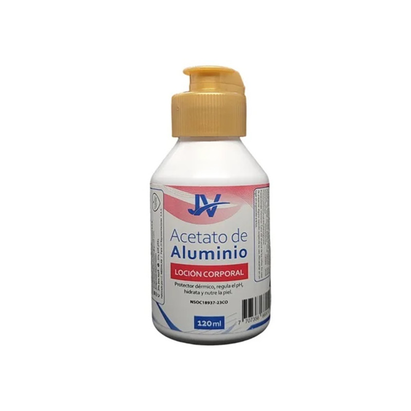 ACETATO DE ALUMINIO LOCION FCO 120 ML JV
