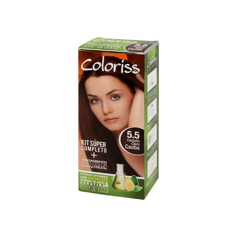 COLORIS KIT 55 CASTANO CLARO CAO.