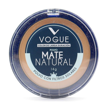 POLVO COMPACTO VOGUE NATURAL DURAZNO