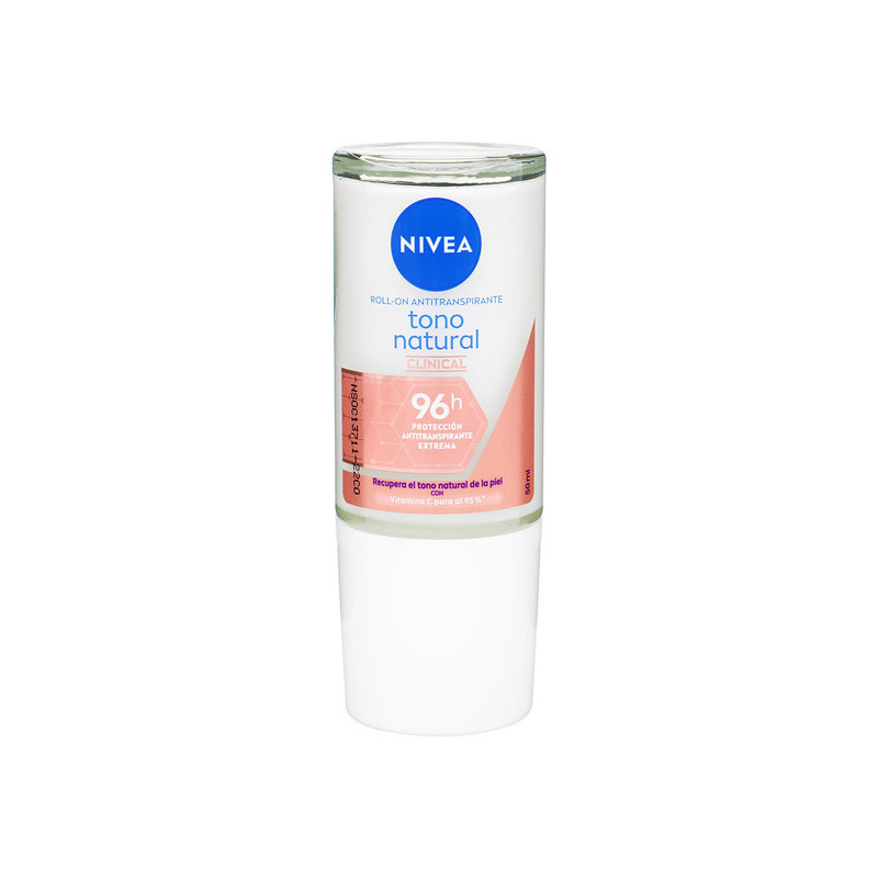 DTE.NIVEA ROLLON CLIN.TONO NATURAL 50 ML