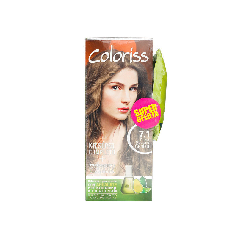 COLORIS KIT 71 RUB.MED.CENIZ   TRAT 30GR