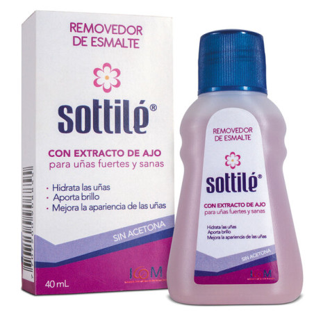 ( ) REMOVEDOR SOTTILE 40 ML ICOM