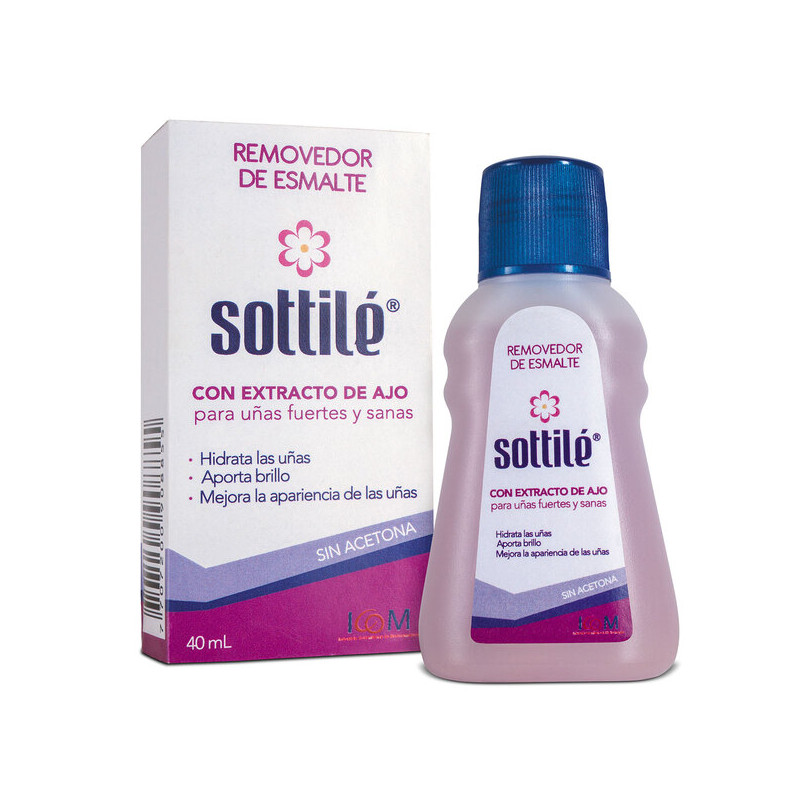 ( ) REMOVEDOR SOTTILE 40 ML ICOM