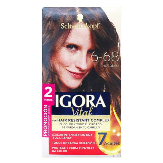 IGORA VITAL D.TUBO 6-68 CHOCOLATE
