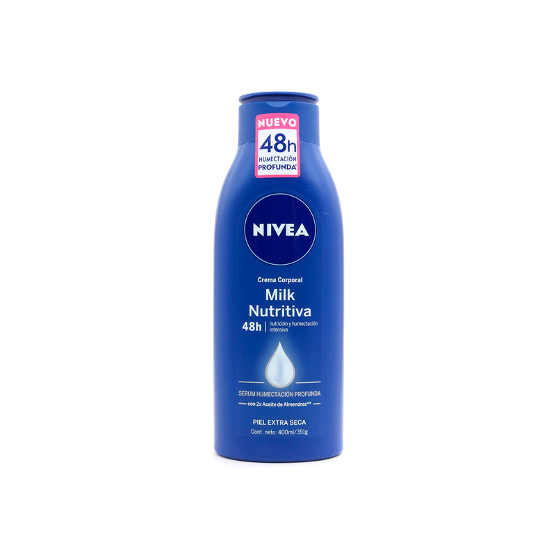 CREMA NIVEA B.MILK NUTRITI (ALMEND)400ML