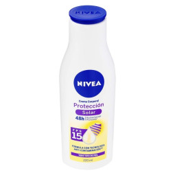 CRE.CORPORAL NIVEA PRO.SOLAR FPS15 220ML          