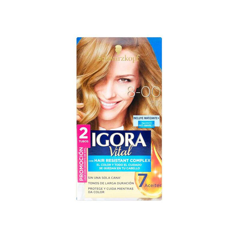 IGORA VITAL D.TUBO 8-00 RUBIO CLARO