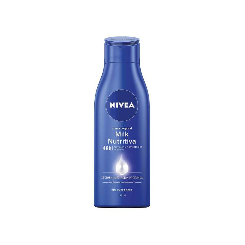 CREMA NIVEA BODY MILK ALMENDRAS 125 ML