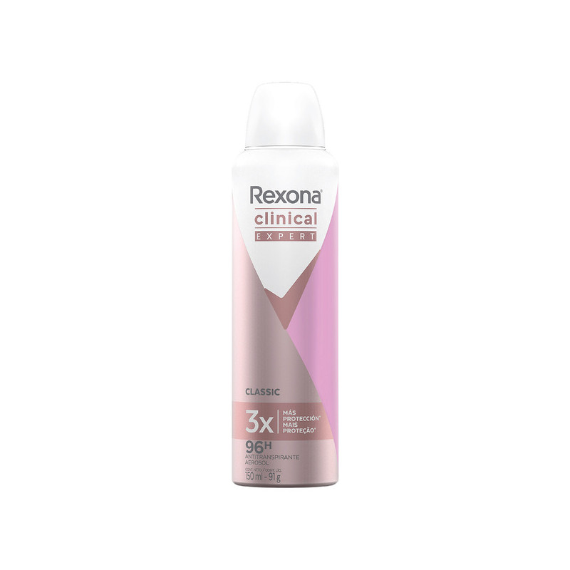 DTE.REXONA CLINIC.EXP.AER CLASIC 91GR M