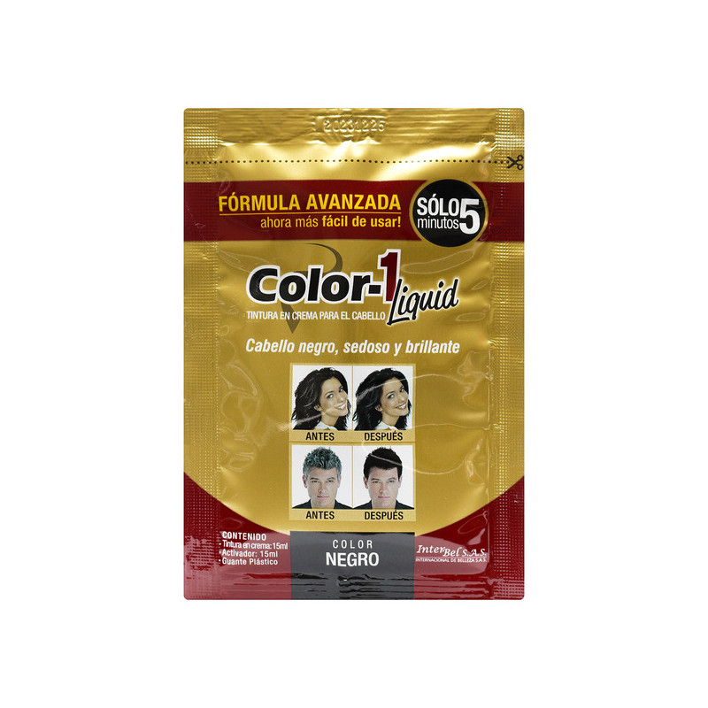TINTURA NEGRA 15ML   ACTI. 15ML  COLOR-1