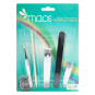 ( ) KIT MANICURA Y PEDICURA MAOS 5 PIEZ ICOM