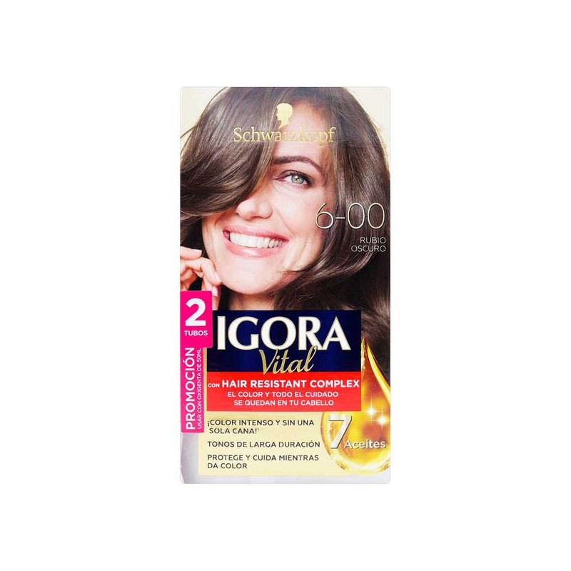 IGORA VITAL D.TUBO 6-00 RUBIO OSCURO