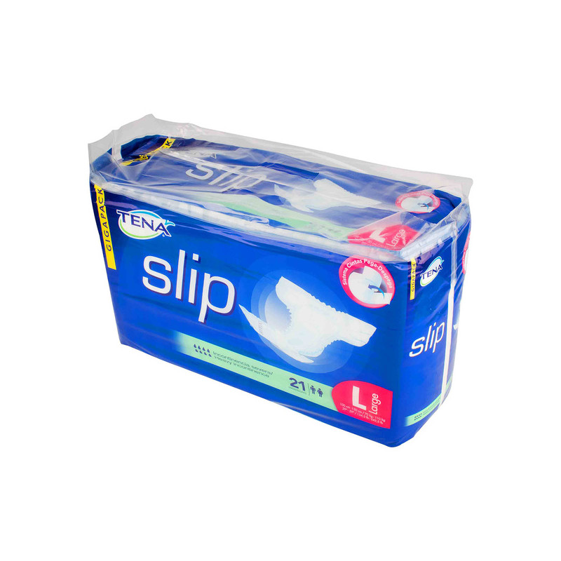 PAN.TENA SLIP ULTRA TALLA L 21 UND
