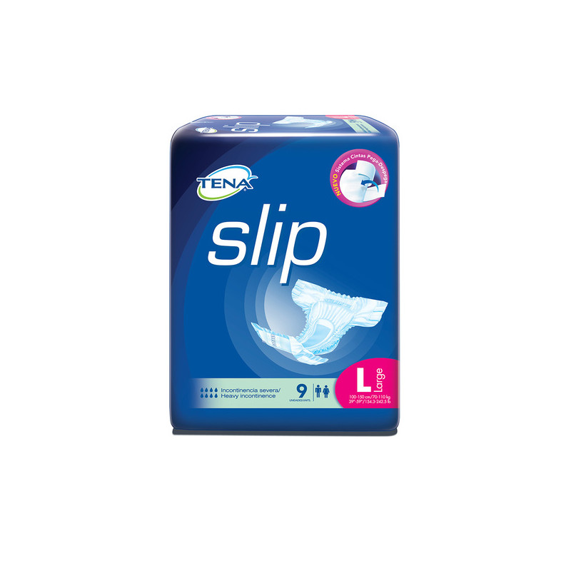 PAN.TENA SLIP ULTRA TALLA L 9 UND
