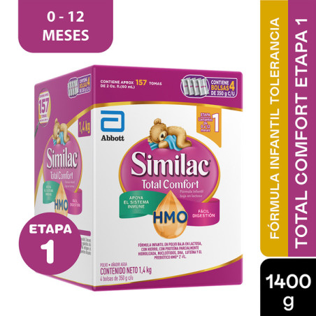 SIMILAC 1 TOTAL COMF.HMO CJ 1400 GR(PAE)