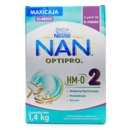 NAN OPTIPRO HMO 2 MAXICAJA 1.4 KG. (PAE)