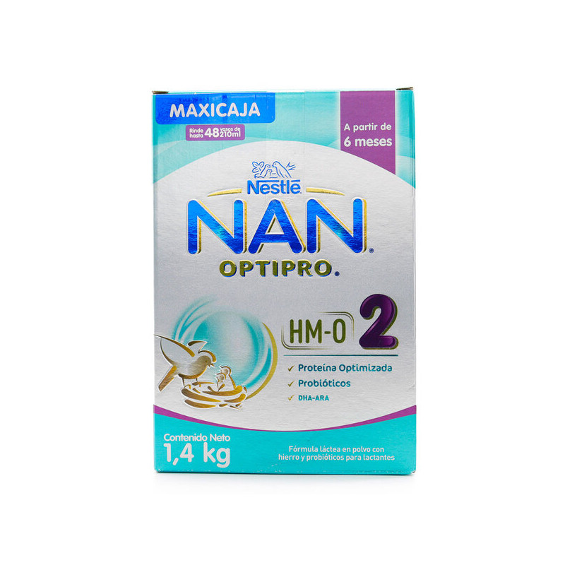 NAN OPTIPRO HMO 2 MAXICAJA 1.4 KG. (PAE)