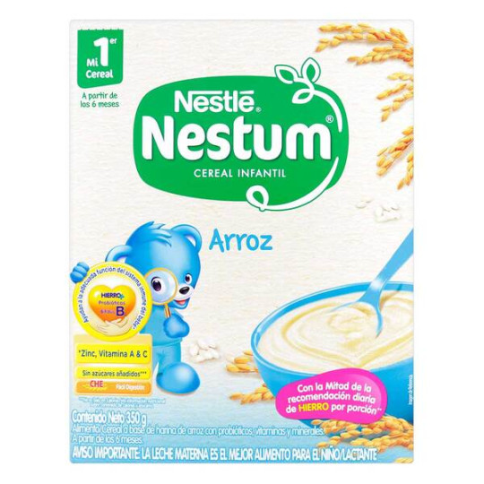 NESTLE NESTUM BL 350 GR ARROZ