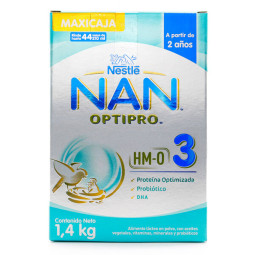 NAN OPTIPRO HMO 3 MAXICAJA 1.4 KG. (PAE)