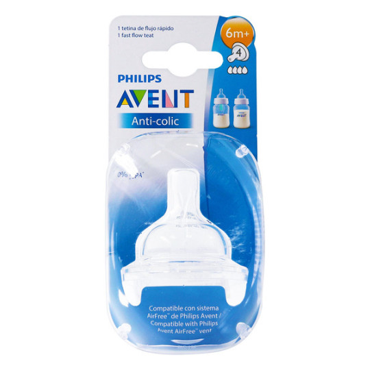 CHUPO PHILIPS AVENT FLUJO RAPIDO 6M 