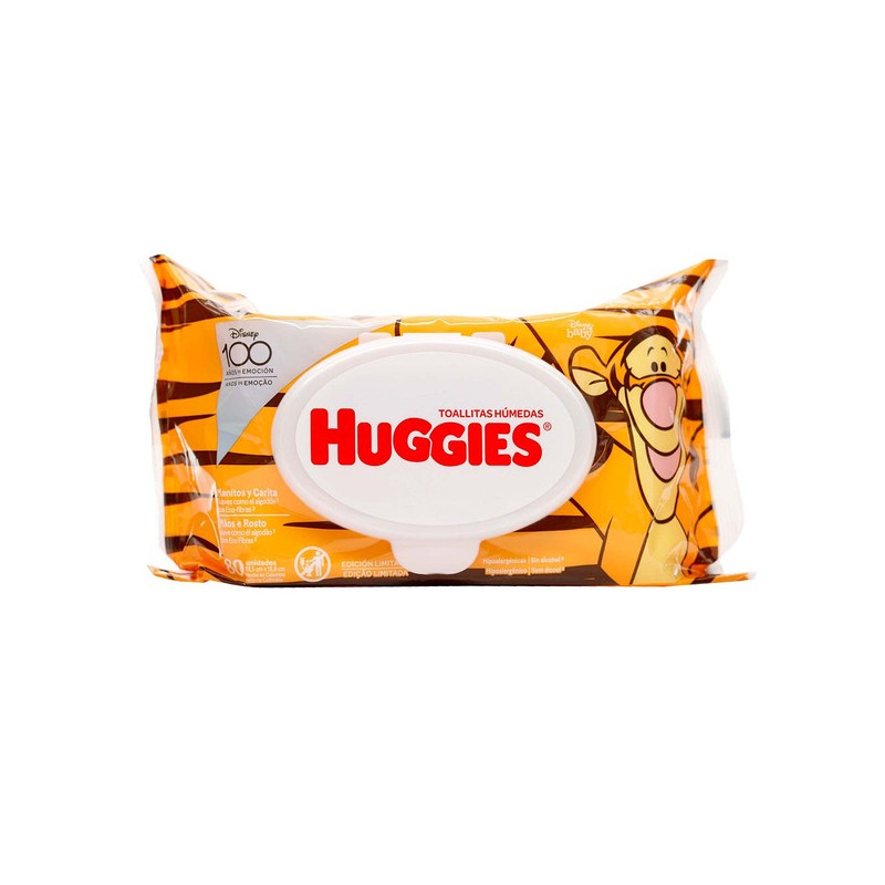 TOA HUM HUGGIES MANITAS Y CARITAS 80 UN