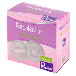 RECOLECTOR LECHE MATERNA CRISTAL